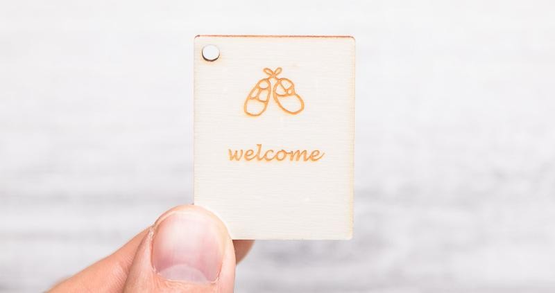 Laser-engraved labels