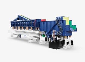 Continous Vibratory finishing machine - AV series
