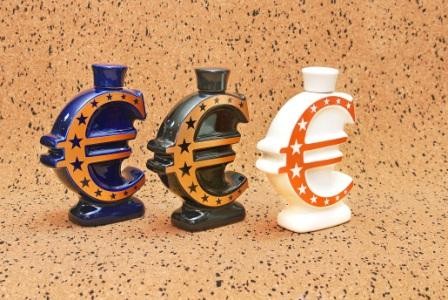 Ceramic Bottle for Vodka "The Globe"