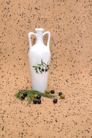 Ceramic Bottle for Vodka "The Globe"