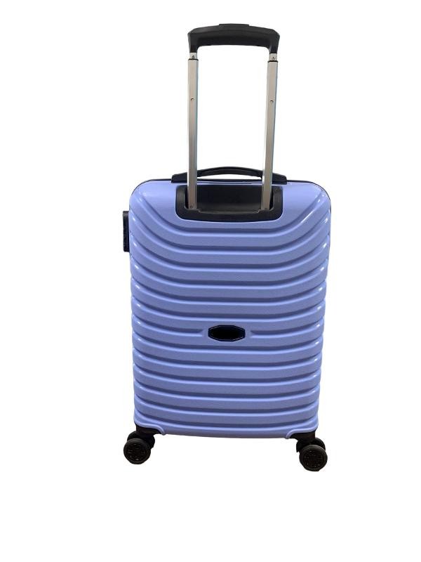 Cabin Size PP Unbreakable Travel Suitcase Dark Blue