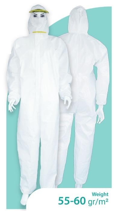 Striped Protective Coverall 