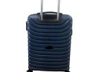 Cabin Size PP Unbreakable Travel Suitcase Dark Blue
