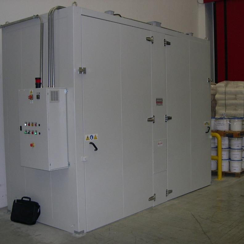 16 Drum/4 IBC Heating Oven