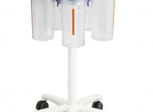 Trolley for fluid collection systems