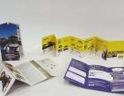 Printing of folded leaflets