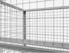 Wire meshes elementes for transport equipment