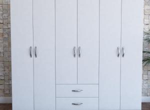 Dienni Adalar 6 Doors 2 Drawer Wardrobe
