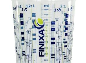 Mixing cups 650ml 200p.