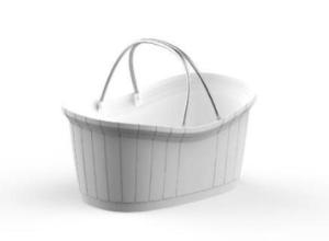 Delux : elegant 12-liter handbasket