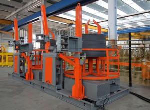 Automatic stirrup bender from coil coil 20