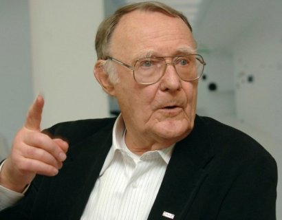 The founder of IKEA Ingvar Kamprad died